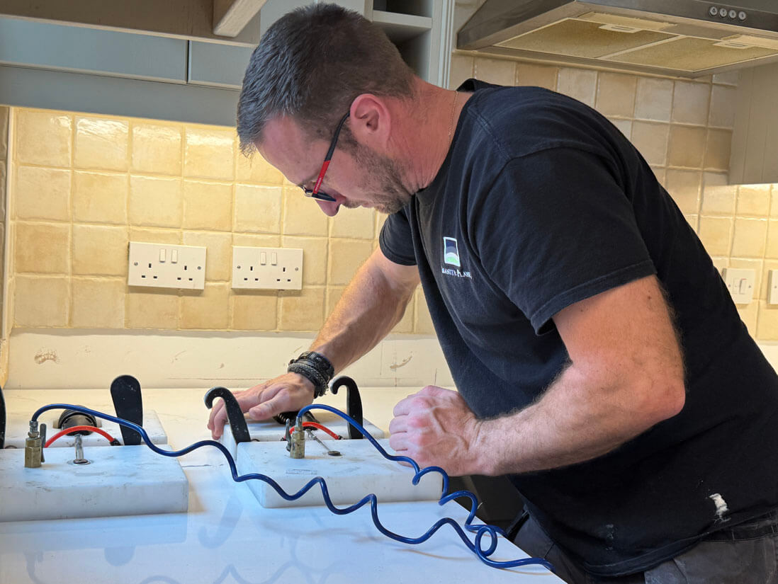 Kitchen and Bathroom workshop & surfaces fitting at Granite Planet