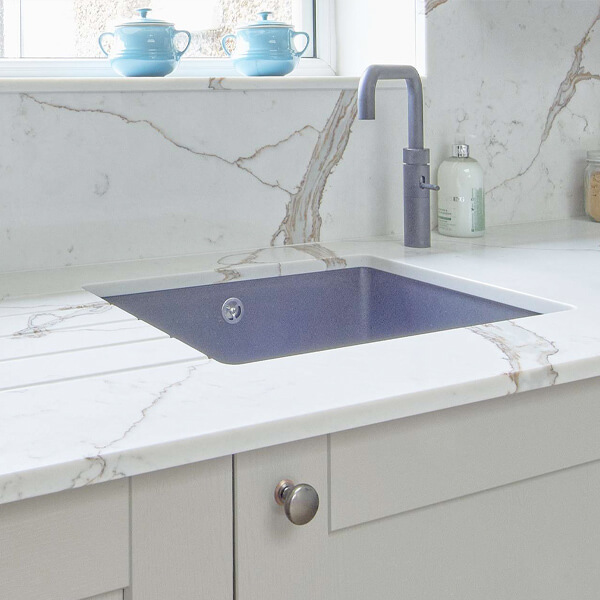 CRL Quartz surfaces at Granite Planet in The Cotswolds, Gloucestershire, UK