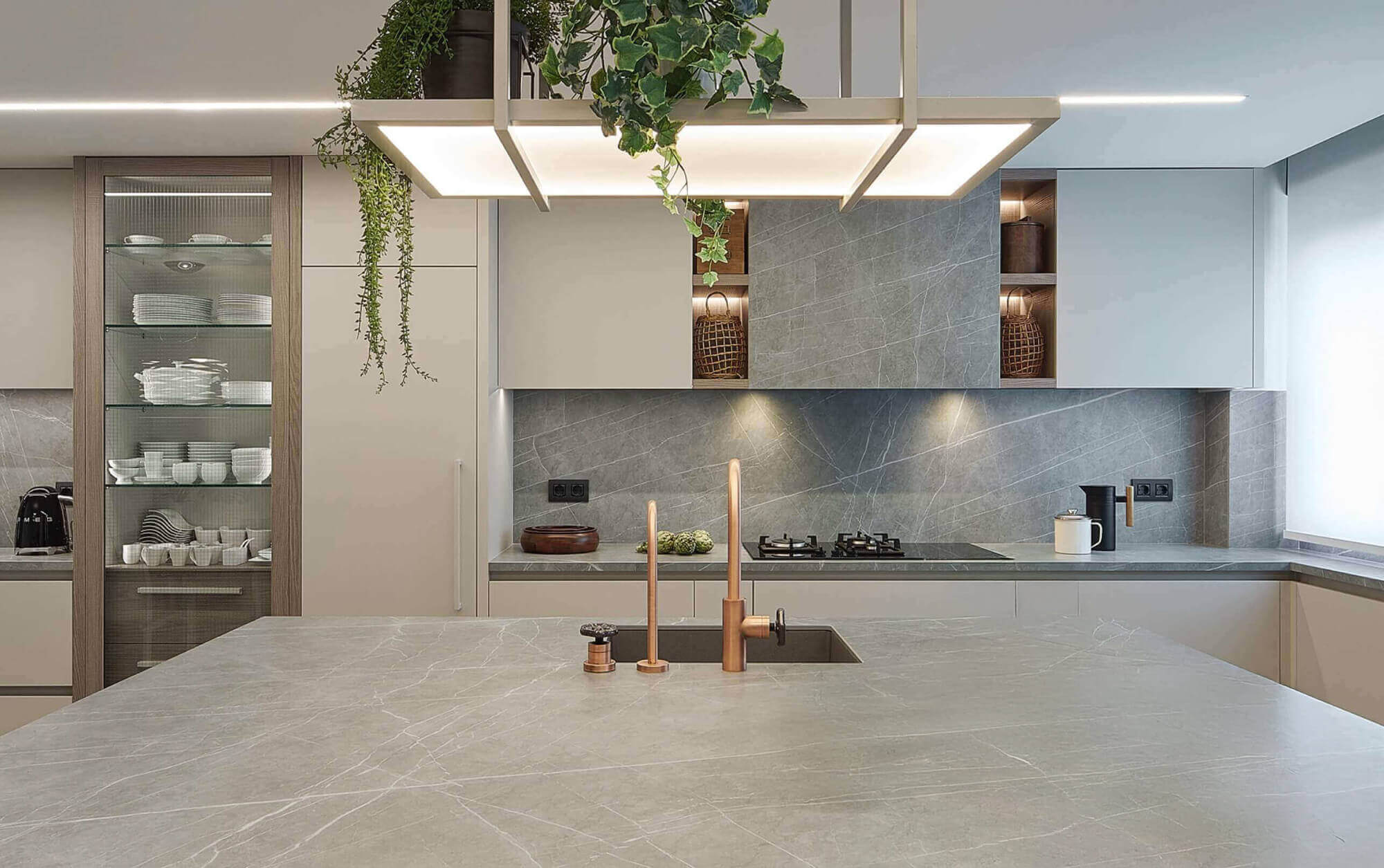 Neolith Kitchen worktops and surfaces from Granite Planet in Weston Subedge in the Cotswolds.